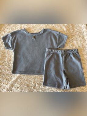Toddler boy shirt and shorts set